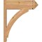 Ekena Millwork Thorton Smooth Arts and Crafts Outlooker, Western Red Cedar, 7 1/2"W x 22"D x 26"H OUT08X22X26THR03SWR - alternate 4